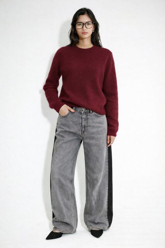 Ivy pullover - Bordeaux