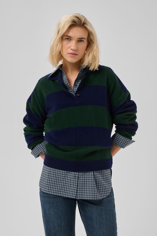 Jola polo pullover