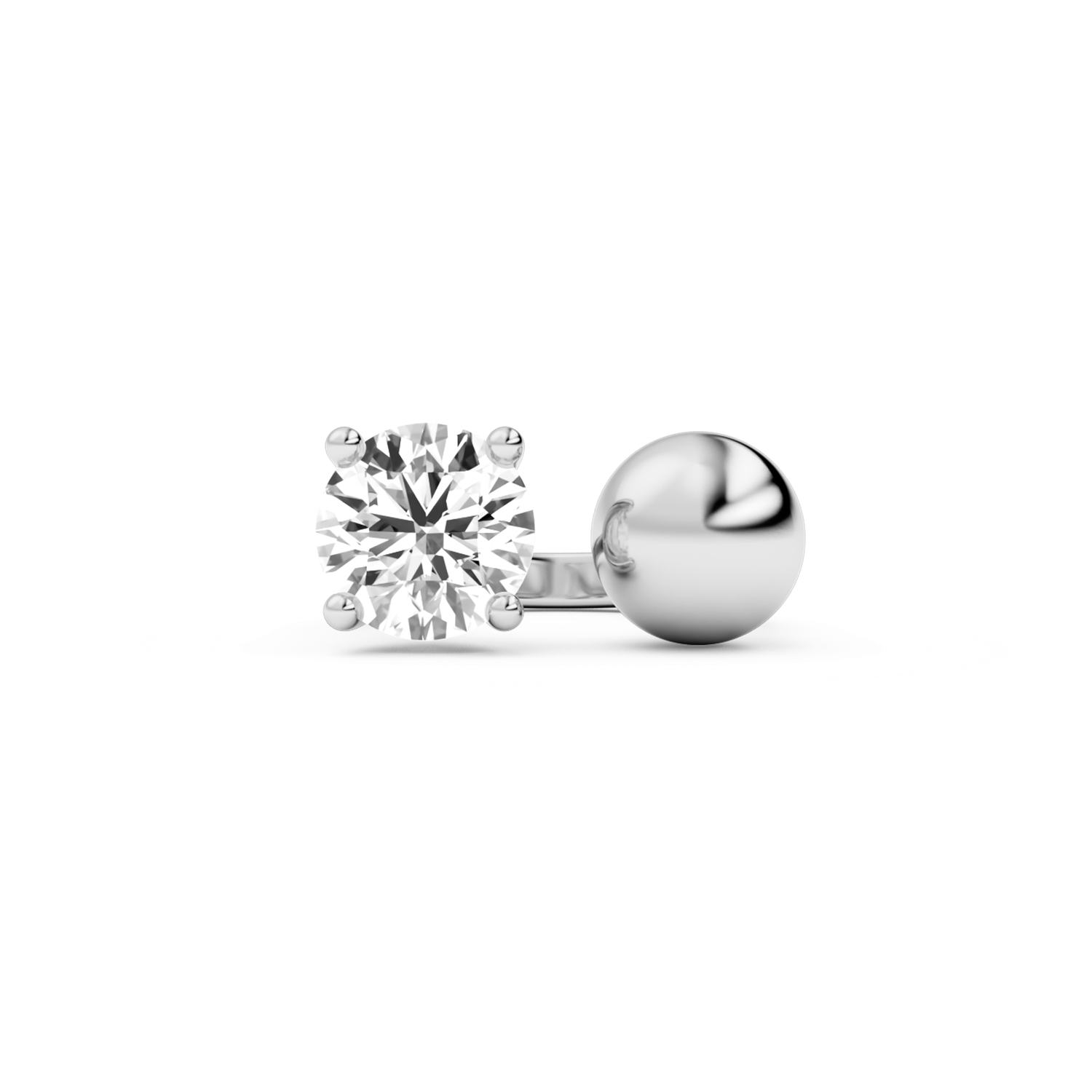 Ball diamond ring