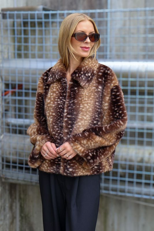 Bambi faux fur jacket