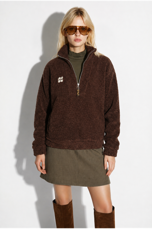 Luca teddy sweatshirt
