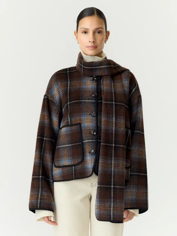 Calino scarf jacket