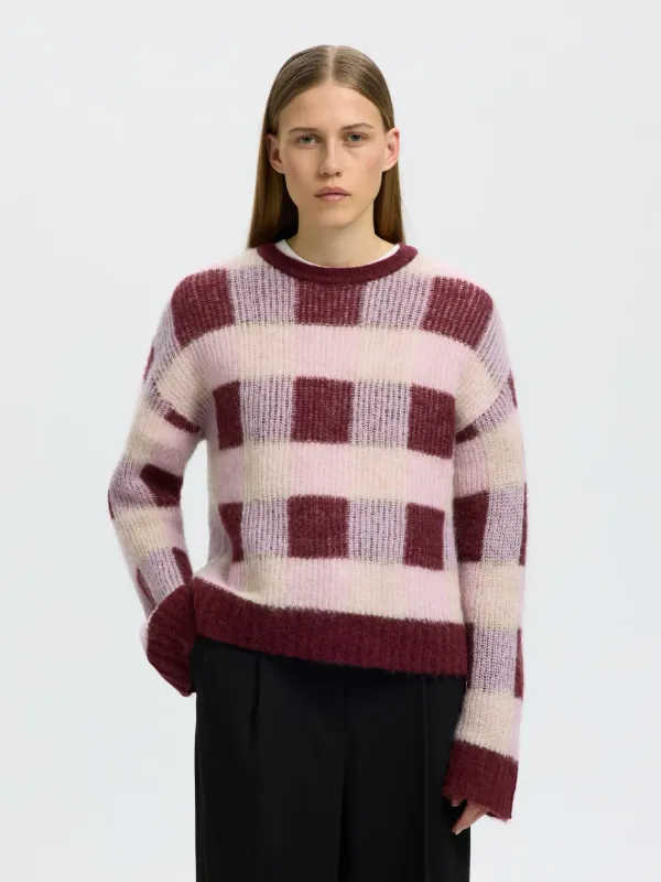 Lulu check knit