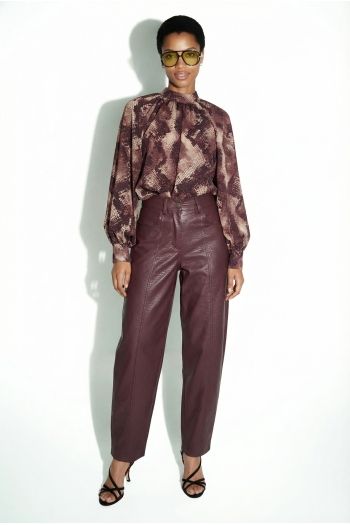 Raya leather bordeaux