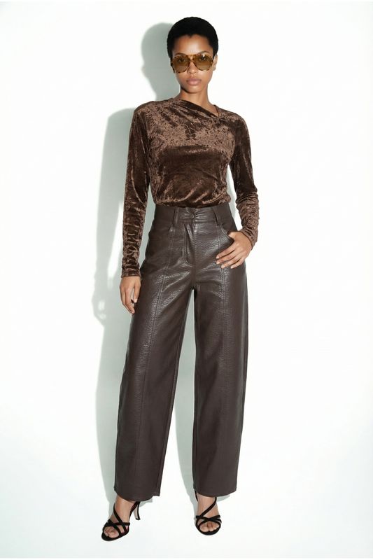 Raya leather brown