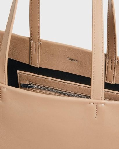 Simple Tote Bag, Colour: Camel