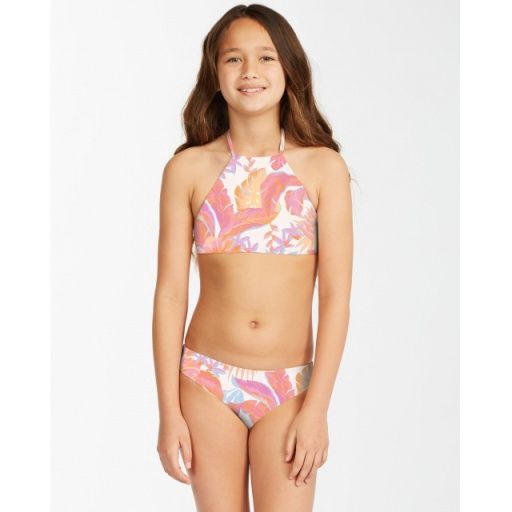 Girl's Tropical Punch High Neck, Size: 4