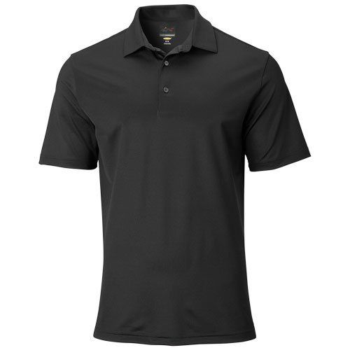 M PIQUE GOLF POLO, Colour: BLACK, Season: CORE, Size: S
