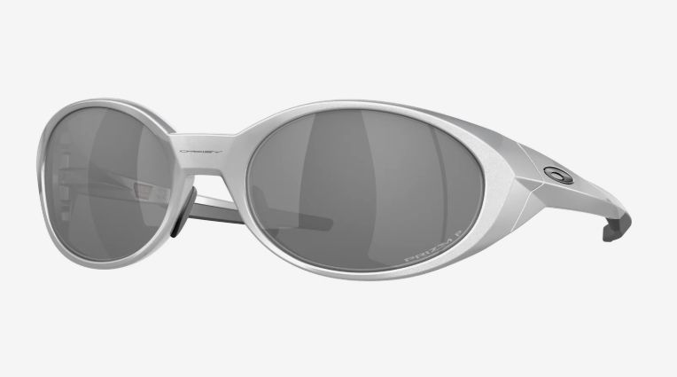 Eyejacket Redux-Silver Prizm Black Polarized