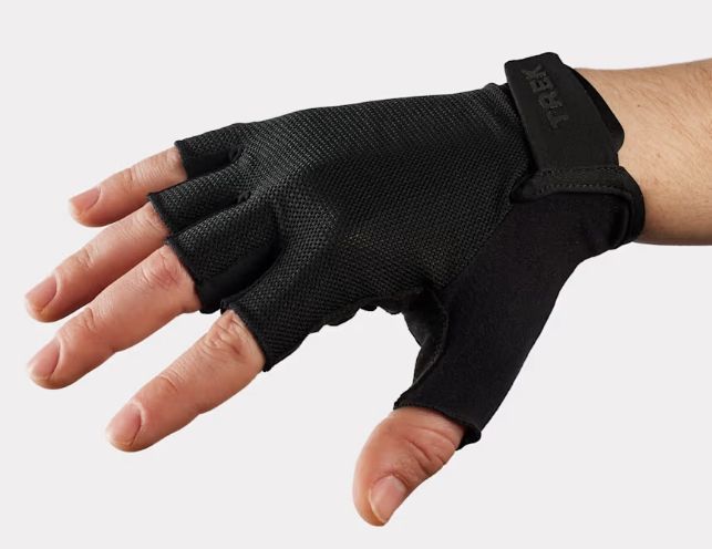 Trek Solstice Gel Unisex Cycling Glove, COLOUR: BLACK, SIZE: XS