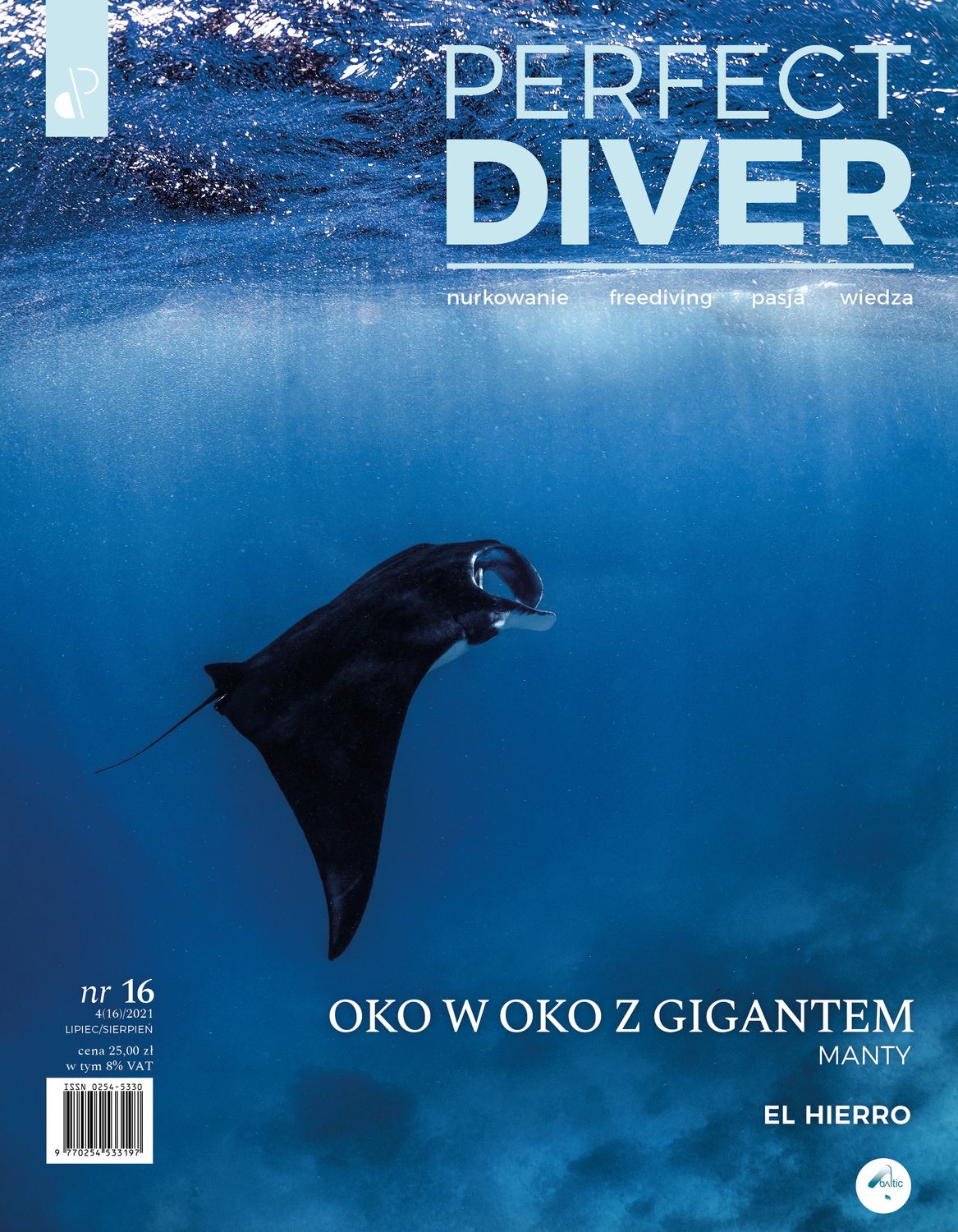 Magazyn nurkowy Perfect Diver wydanie nr 16