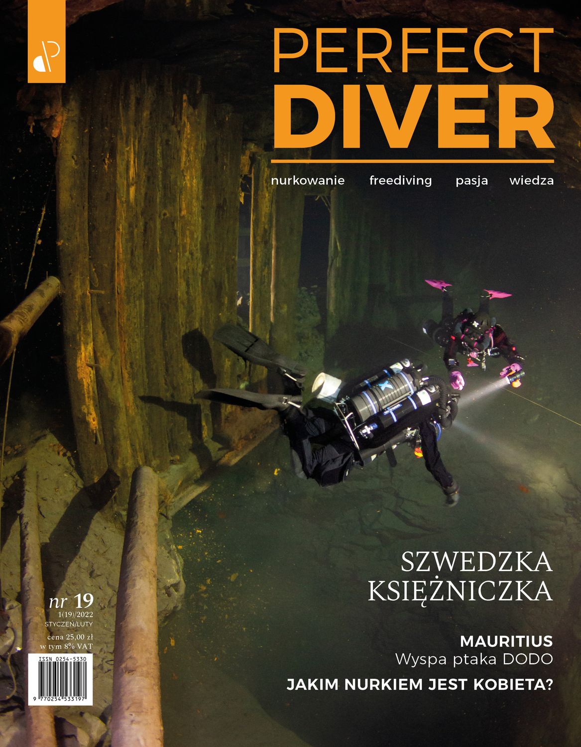 Cyfrowe wydanie Magazyn nurkowy Perfect Diver wydanie nr 19