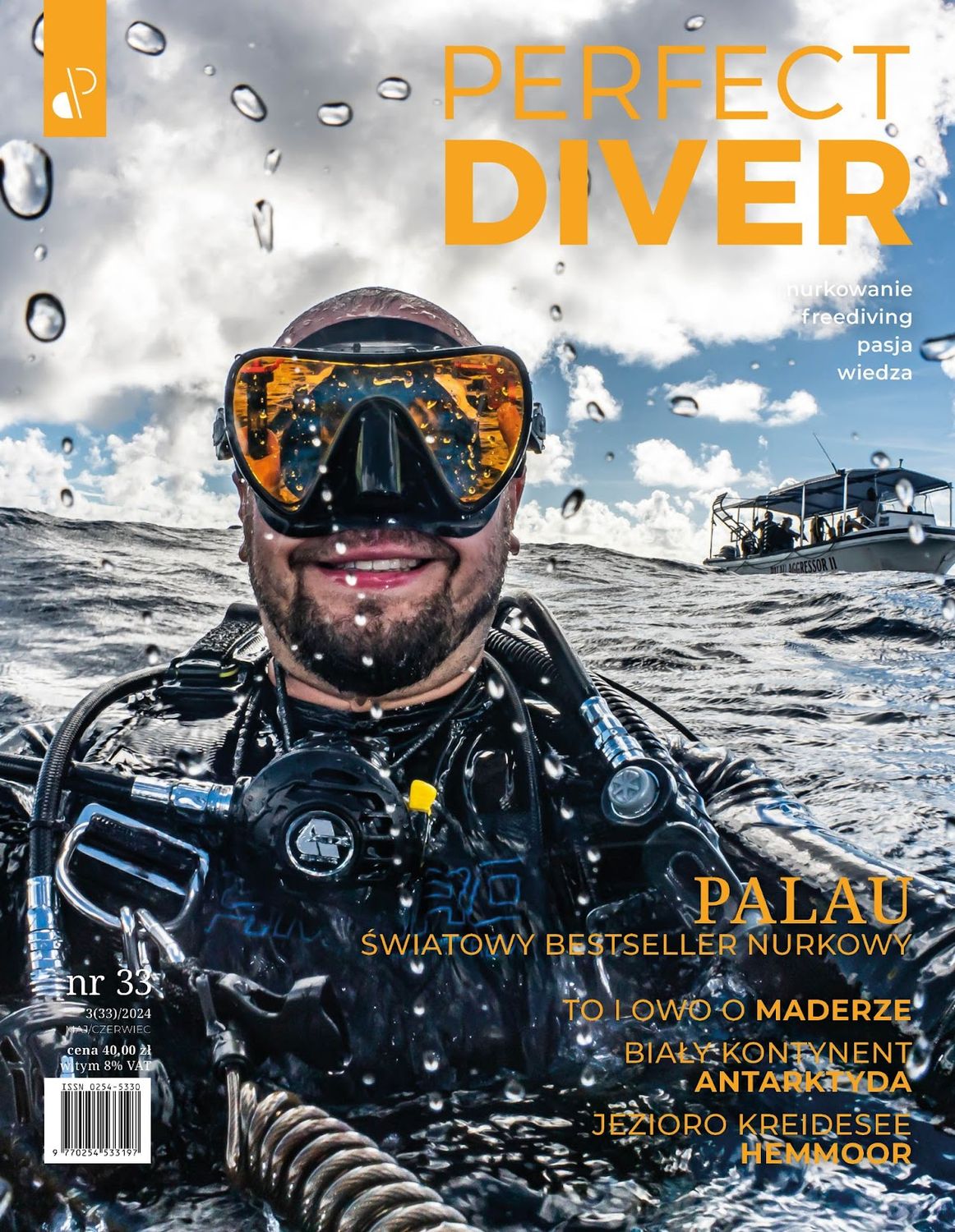 Cyfrowe wydanie Magazyn nurkowy Perfect Diver wydanie nr 33