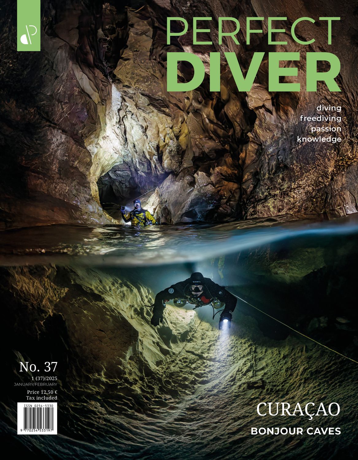 Perfect Diver Magazine 37 issue (english !!!) Diving Freediving Passion Knowledge