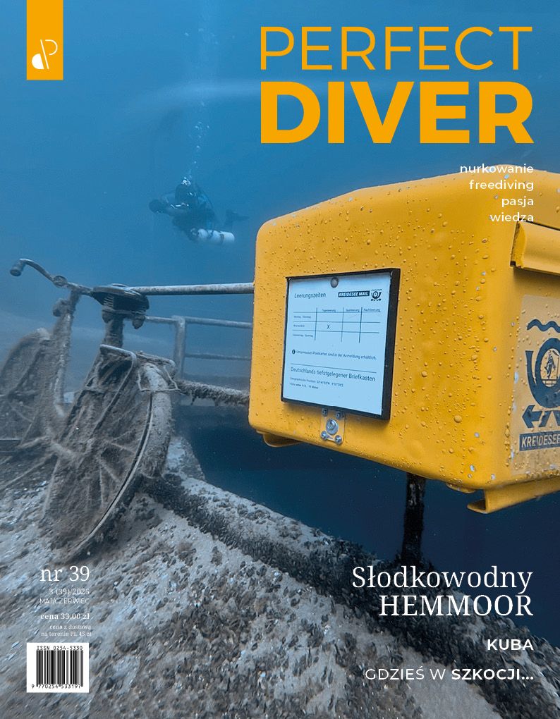 Cyfrowe wydanie Magazyn nurkowy Perfect Diver wydanie nr 39