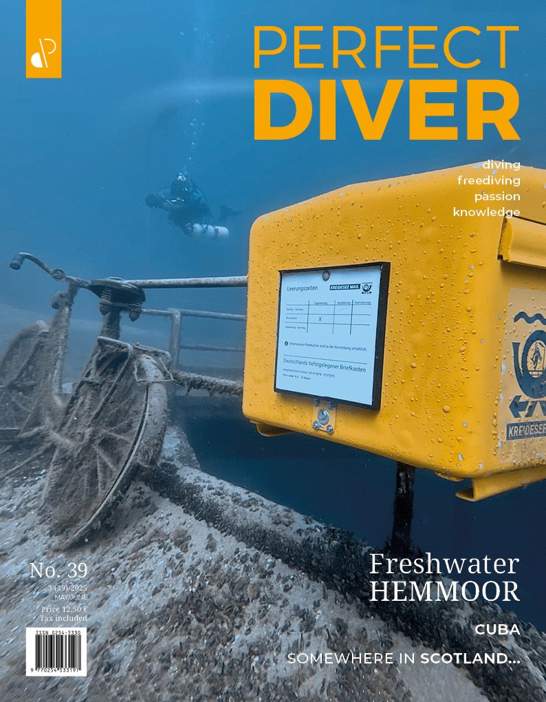 Perfect Diver Magazine 39 issue (english !!!) Diving Freediving Passion Knowledge