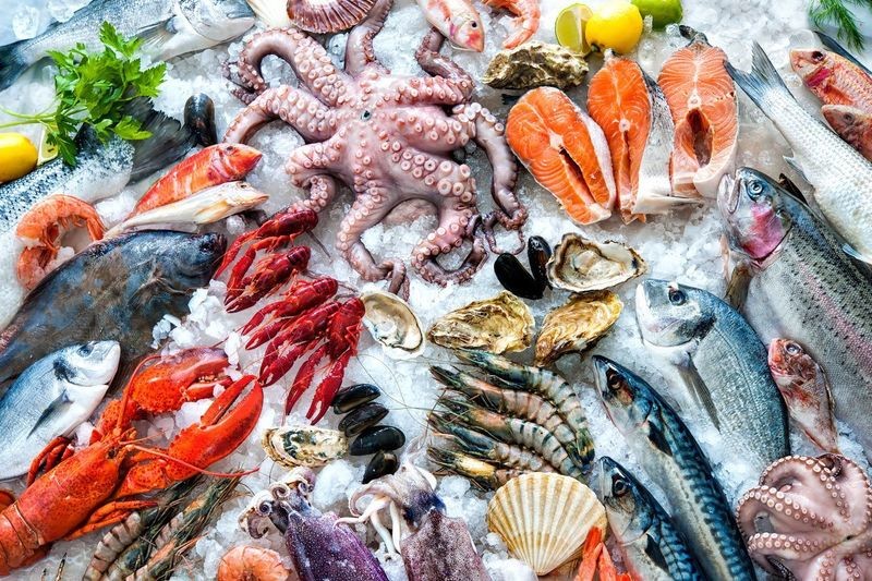 POISSONS ET AUTRES FRUITS DE MER OU D&#39;EAU DOUCE (Achat minimum de 50 tonnes).