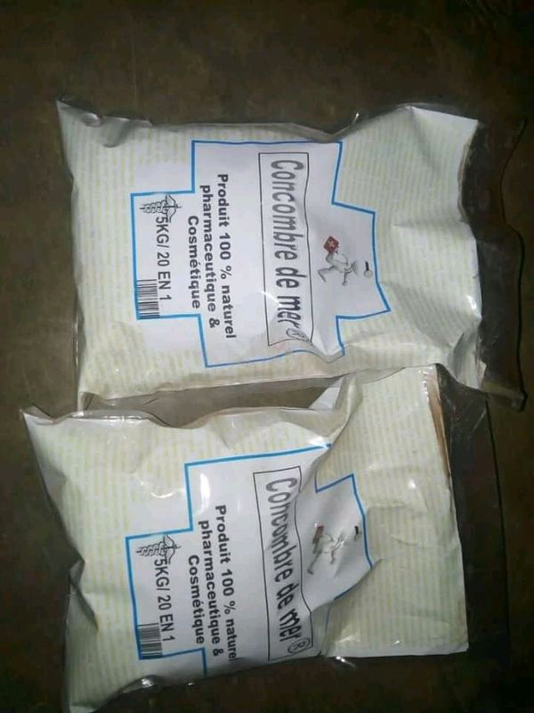 CONCOMBRE DE MER - SEA CUNCUMBER  (Achat / Buy minimum de 5 tonnes)