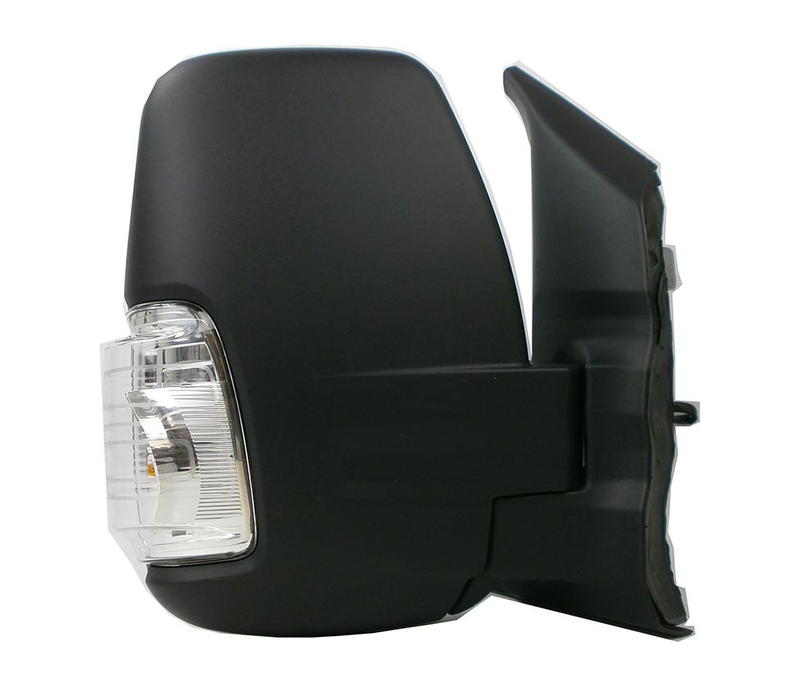 Genuine Ford Transit mk8 2014 onwards o/s wing manual mirror with clear indicator
