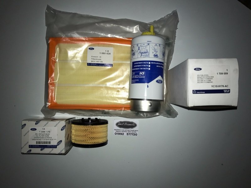 Genuine Ford Transit 2.0 FWD di and 2.4 RWD di MK6 2000 to 2006 service kit