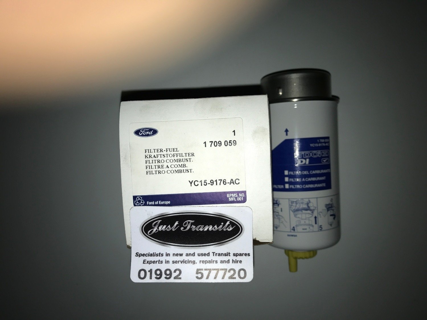 Genuine Ford Transit MK6 2000 to 2006 fuel filter