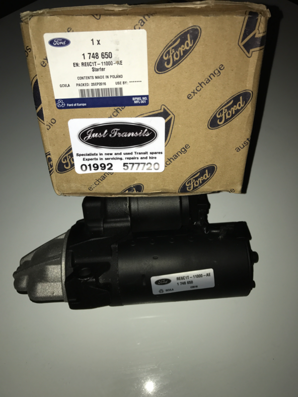 Genuine  Ford Transit MK7 2006 to 2014 new starter motor