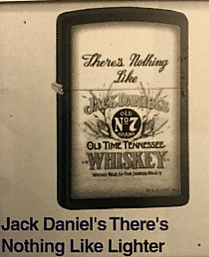 Zippos Jack Danials theres nothing like lighter ( Just arrived )