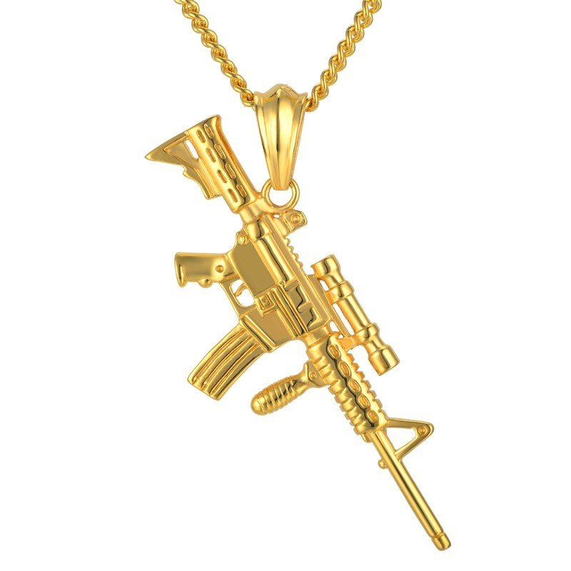 Collier HK-G36 &quot;fusil d&#39;assaut&quot; (Pendentif fourni avec la chaîne)