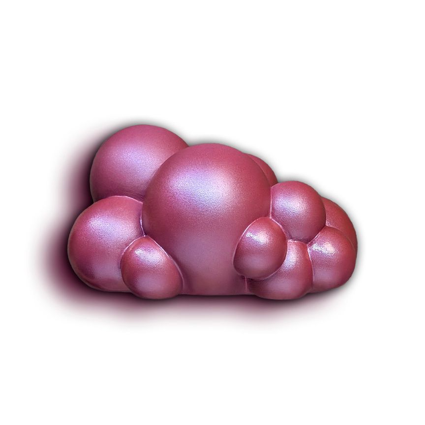 Pink Bubble Cloud