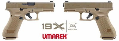 Umarex Glock 19x Blowback CO2 Pistol 4.5mm BB