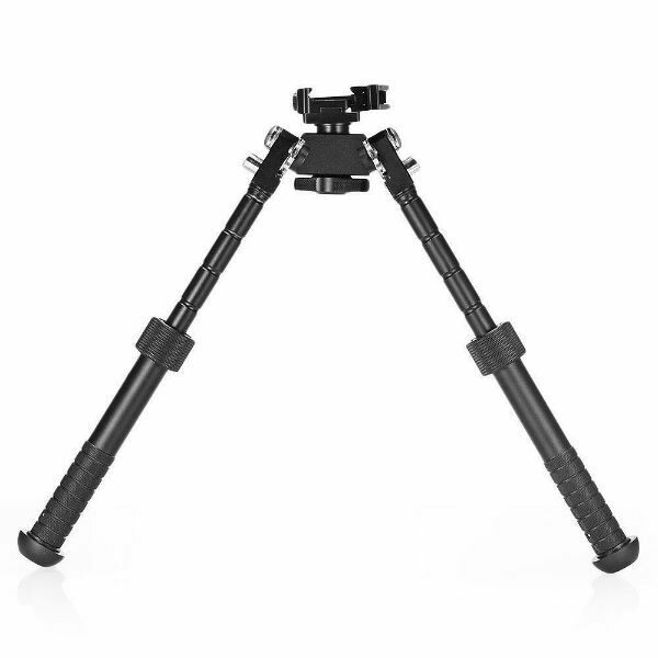 AirForceOne ® “ADRAS tm” Atlas Tilt & Swivel QR Lever Bipod-Black