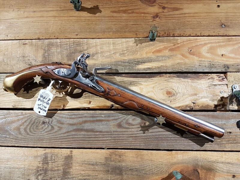Indian .62 Cal Smoothbore Flintlock