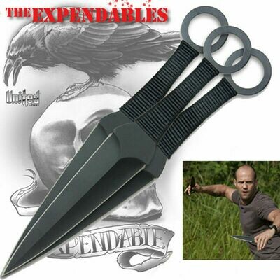The Expendables Kunai Throwing Knives