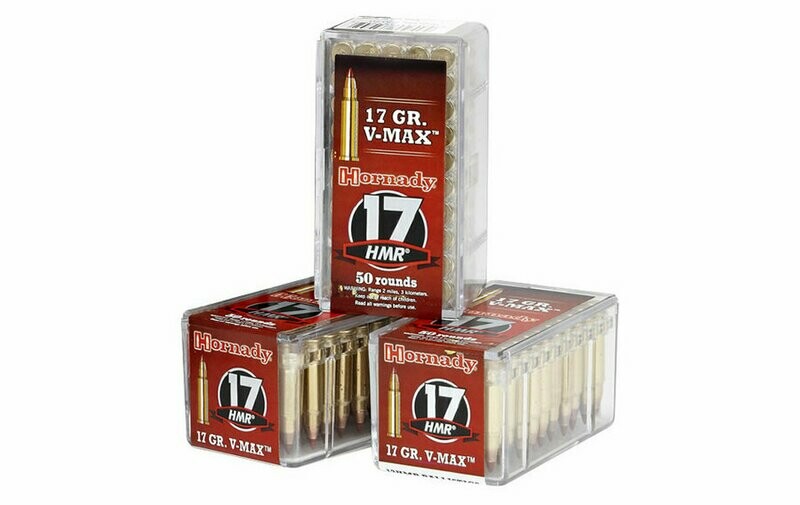 Hornady 17 HMR® 17 gr V-MAX® Varmint Express® Rimfire x 50