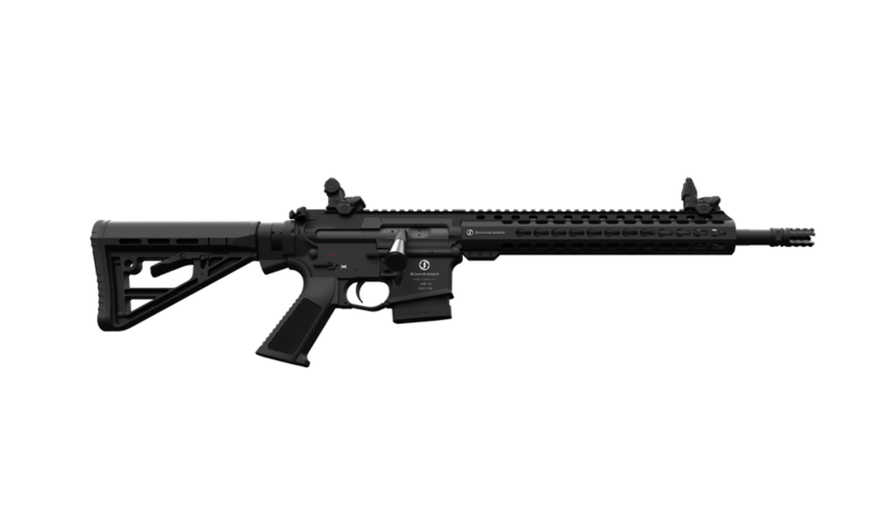 Schmeisser SP M4FL 14" Straight Pull .223 Rifle