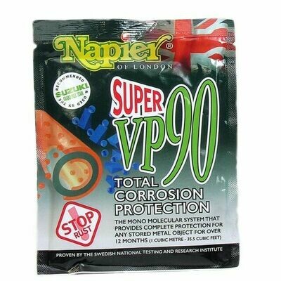 Napier VP90 Sachet Super Gun Cabinet Safe Rust Corrosion Inhibitor Protector.