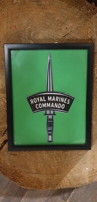 MILITARY INSIGNIA FRAMED PICTURES