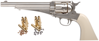 Crosman Sheridan Cowboy - 4.5mm BB & .177 Pellet Pistol