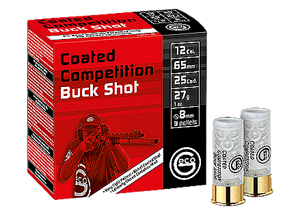 Geco Coated Competition Buckshot 12g x 25