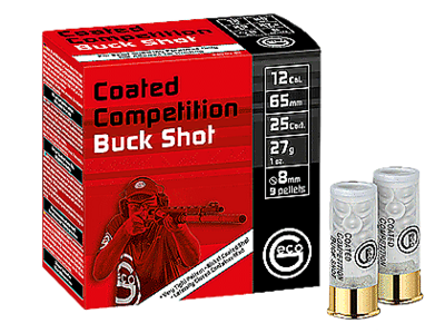 Geco Coated Competition Buckshot 12g x 25