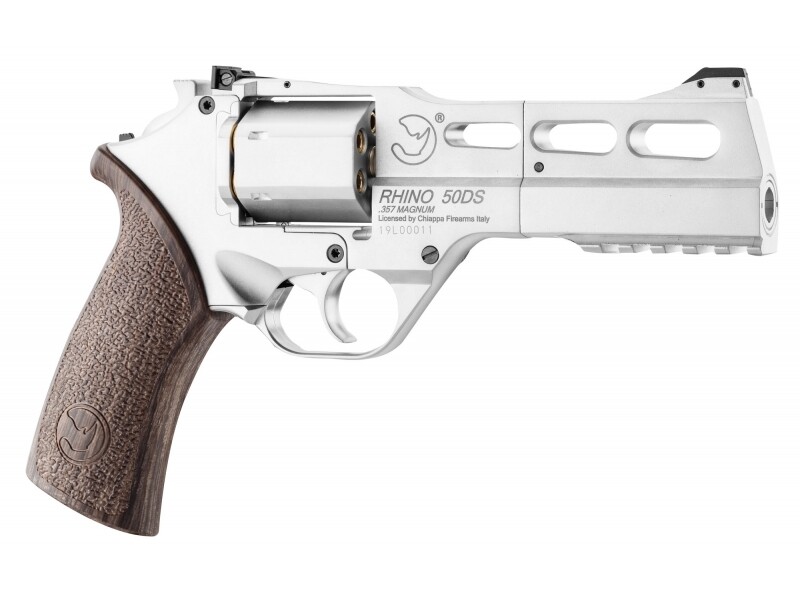 Chiappa Charging Rhino 50DS CO2 Revolver - Nickel