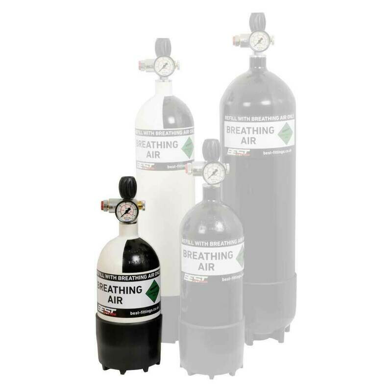 Hydrotech 3 Litre Steel 300BAR Airgun Bottle Charging Cylinder – Stumpy Jack