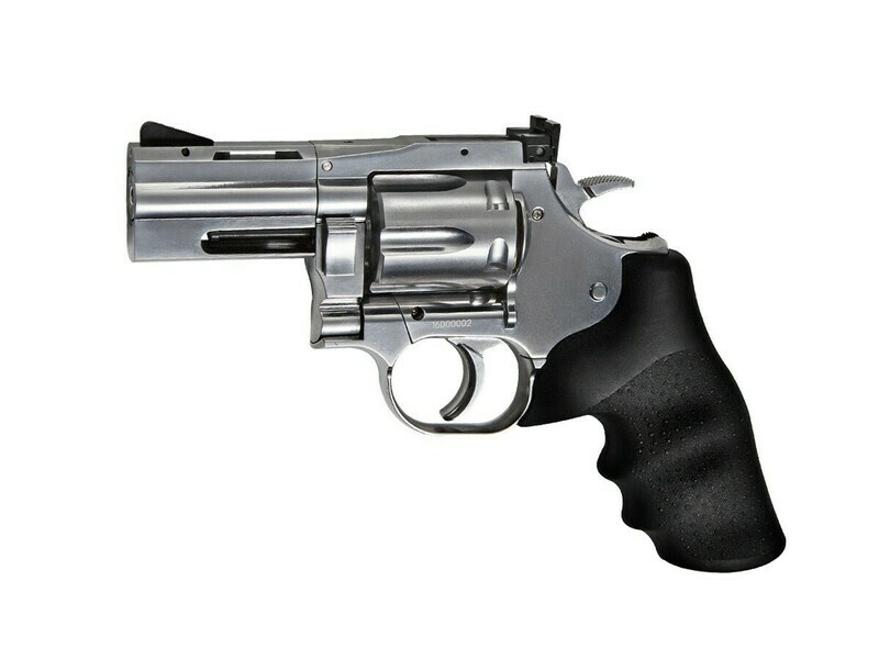 ASG Dan Wesson 715 2.5" Silver .177 Pellet CO2 Air Pistol