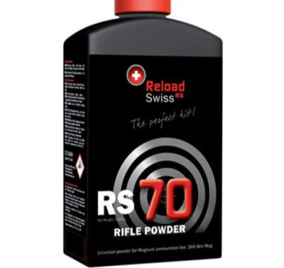 Reload Swiss RS70 Rifle Powder