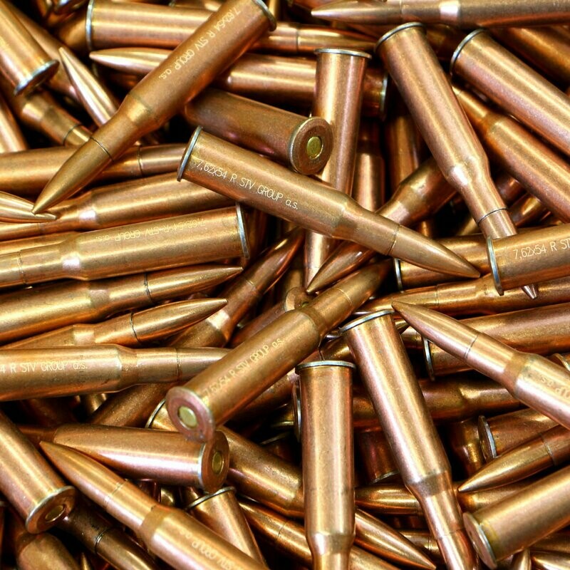 SVT Scorpio 7.62 x 54R 146gr FMJ Milsurp Ammo x 100