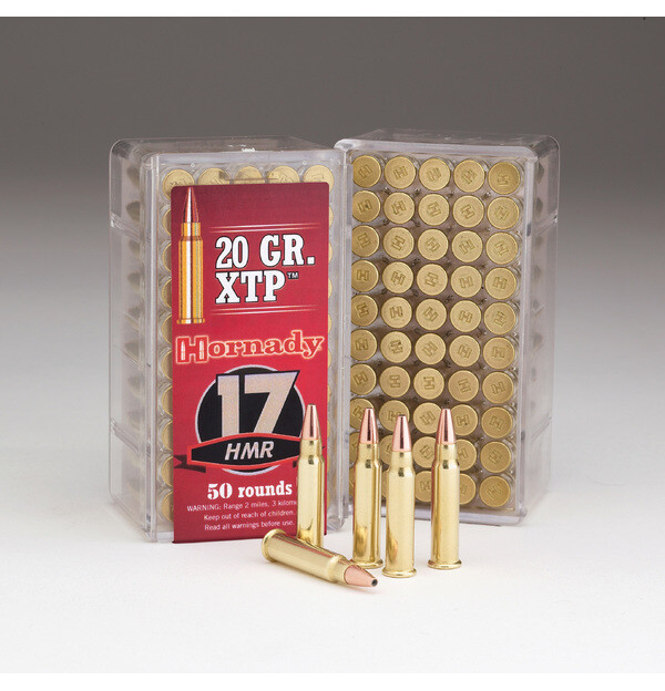 Hornady 17 HMR 20 gr HP XTP® x 50