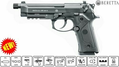 Umarex Beretta M9A3 - Blowback 4.5mm CO2 Full Metal