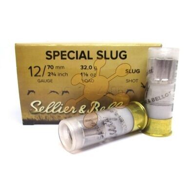 S&B Special Slug 12 Gauge 32gram Box of 25
