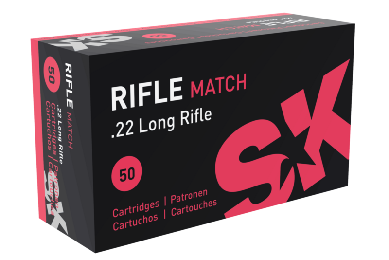 SK Rifle Match .22LR Per 50