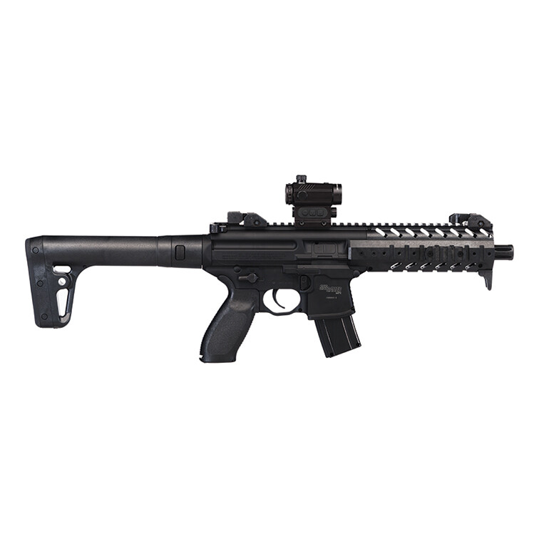 Sig Sauer MPX .177 CO2 Air Rifle With Red Dot Sight